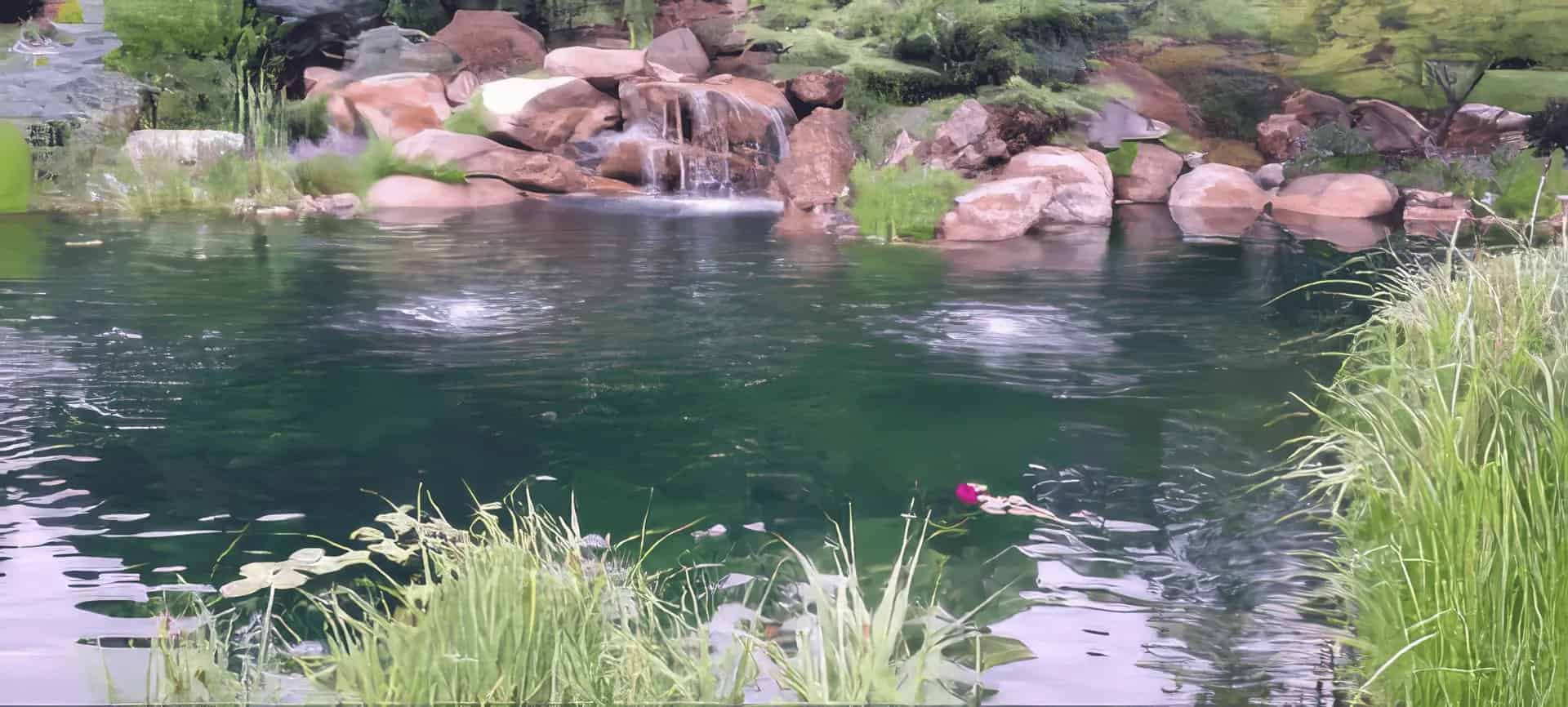 Pond Lighting - Hero background image