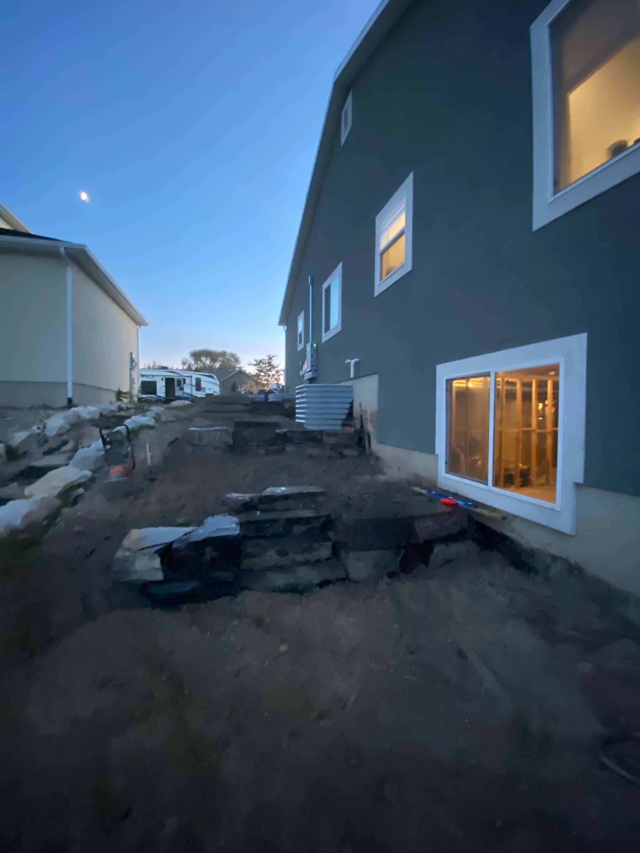 Construction step 5: Underlayment & Liner