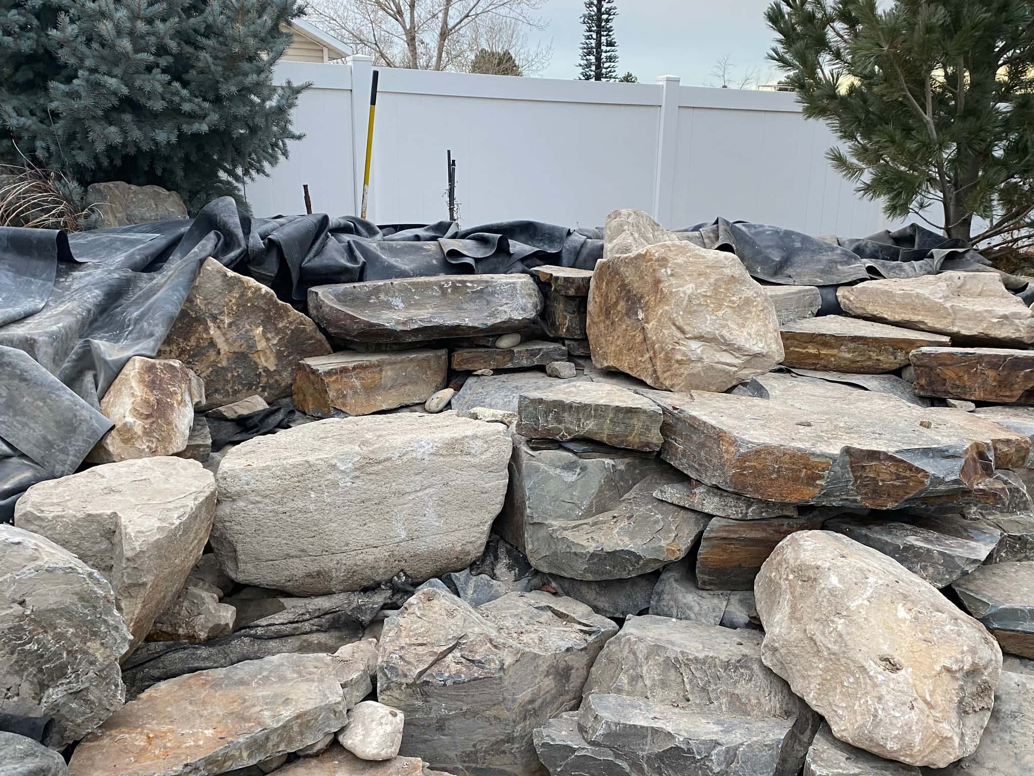 Construction step 8: Filling, Startup & Waterproofing Checks