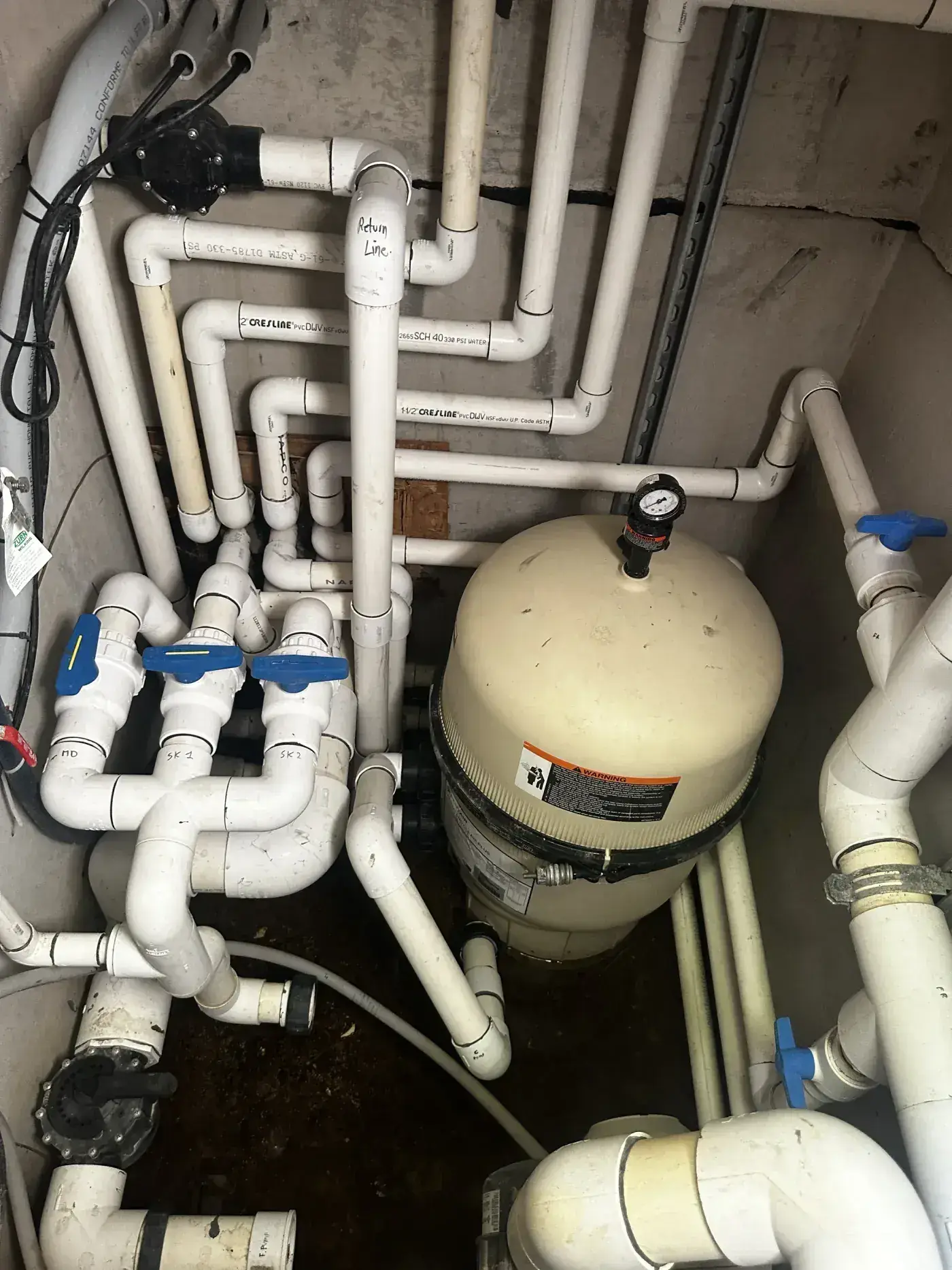 Pond pump repair and service