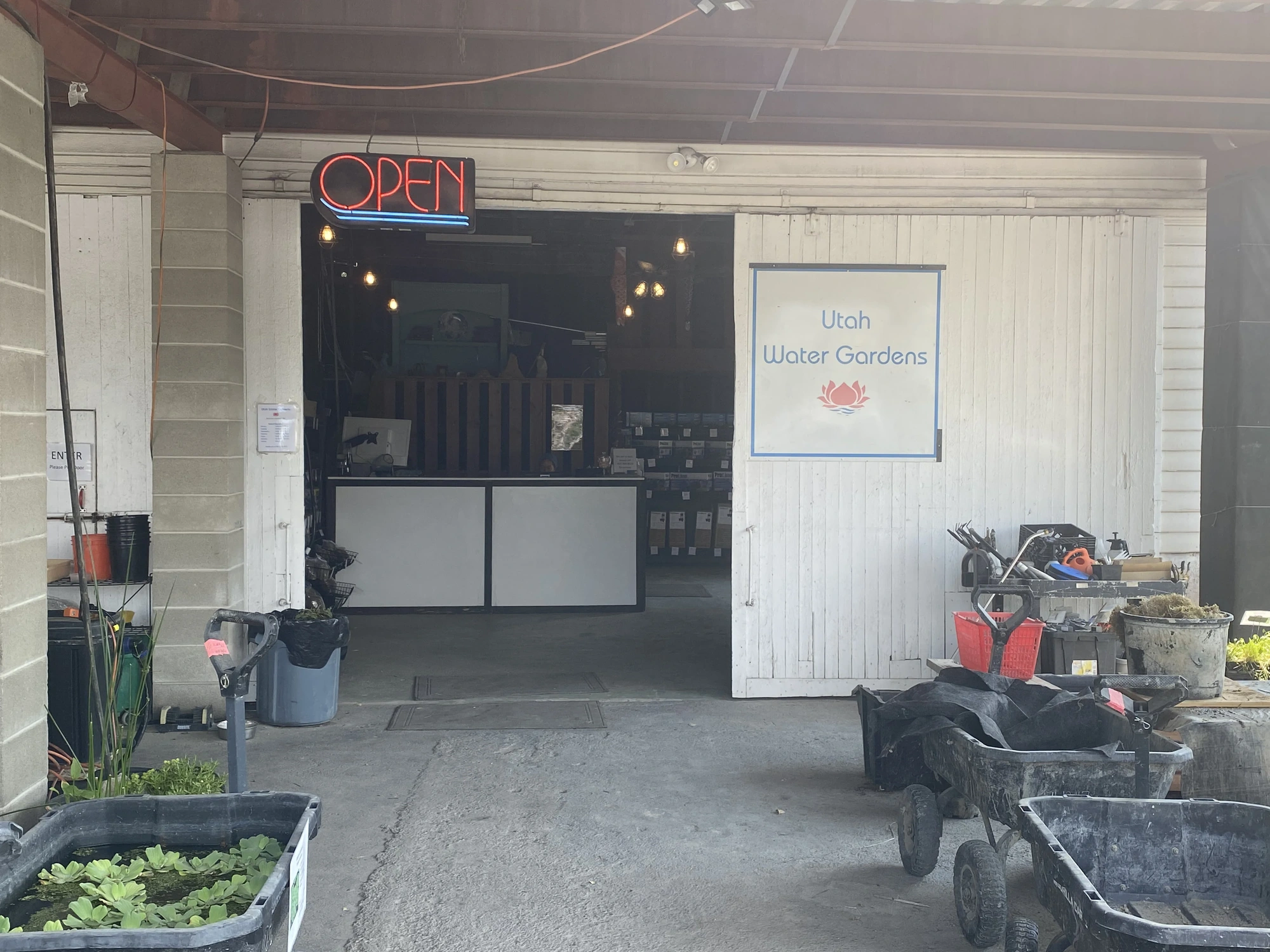 Visit Our Pond Store - Utah Water Gardens
