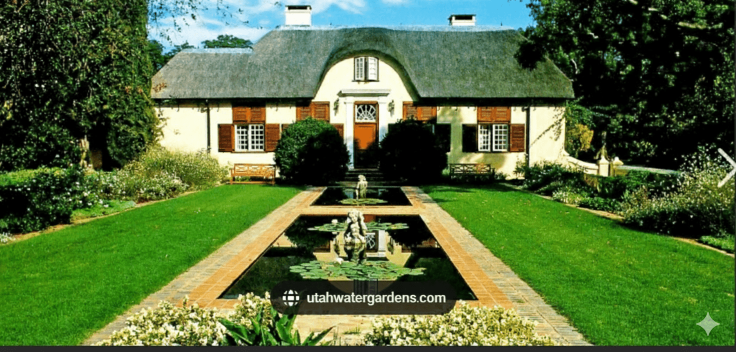 Koi pond construction in Utah