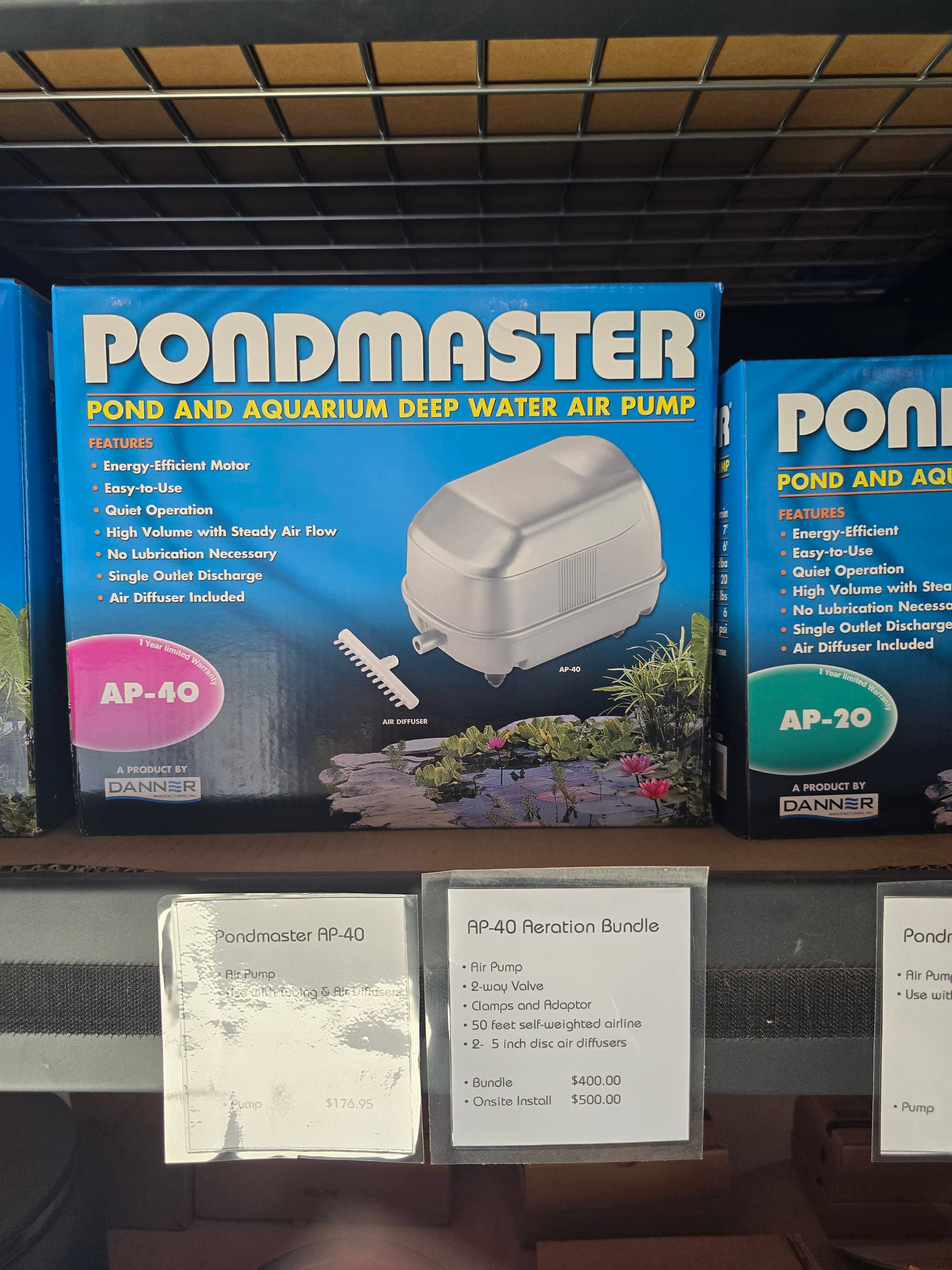 Pro-Line pond pumps available at our Salt Lake City store