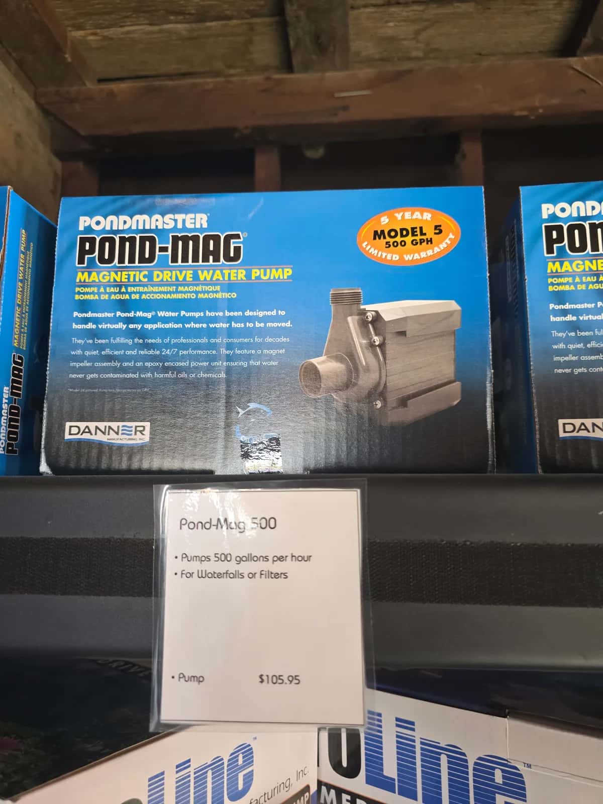 Pro-Line pond pumps available at Utah Water Gardens store