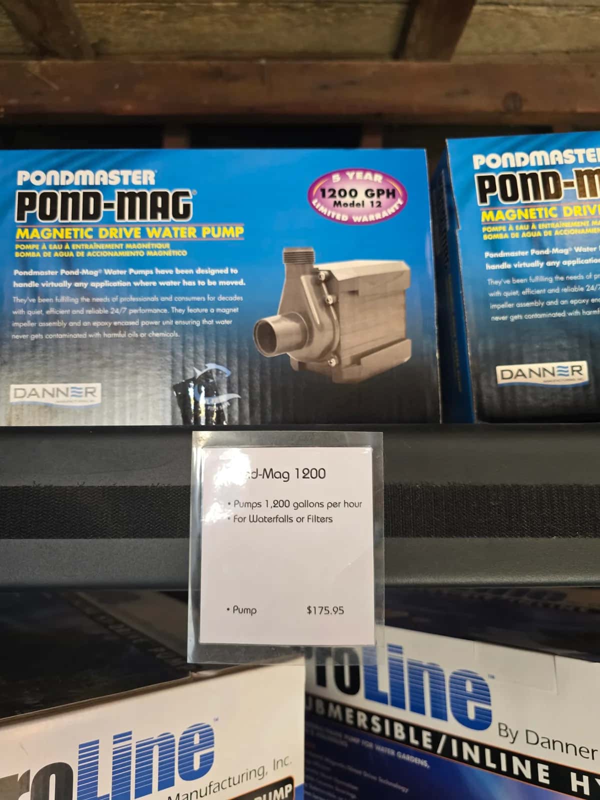 Pro-Line submersible pond pumps in stock