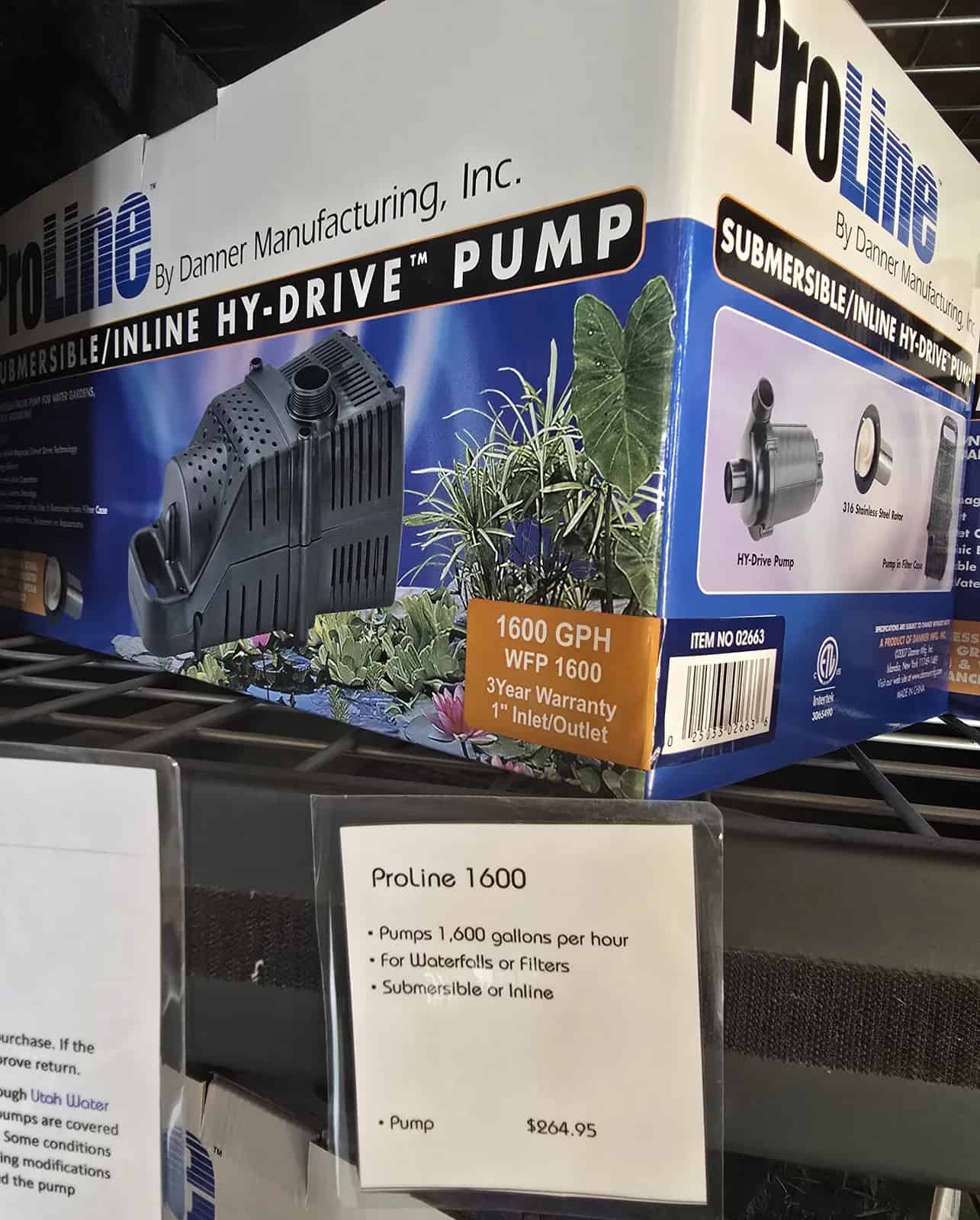 Pond Pumps for Sale | Pondmaster & Pro-Line - Hero background image
