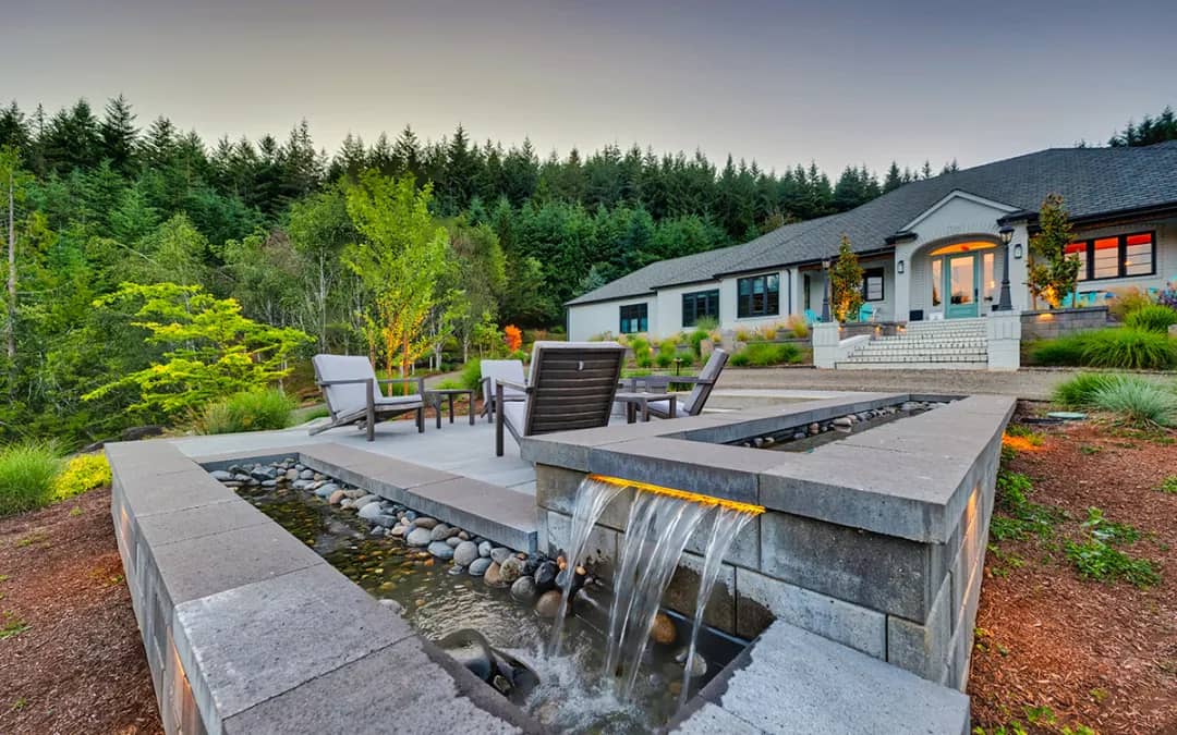 Water feature design Utah County Salt Lake City