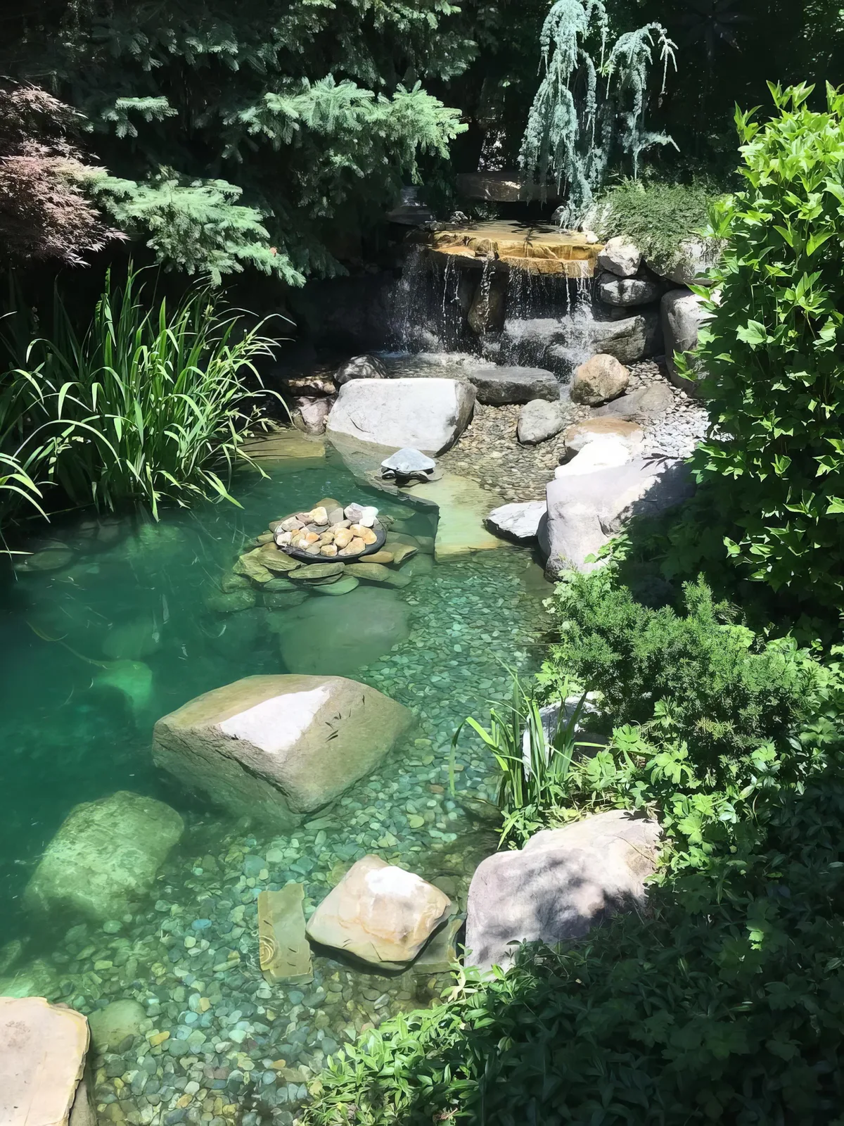 Pond filtration systems for koi ponds
