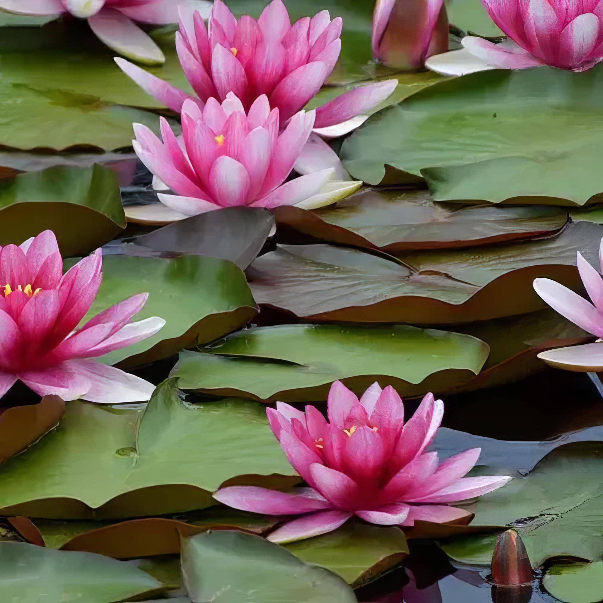 Sunset Changeable Water Lily