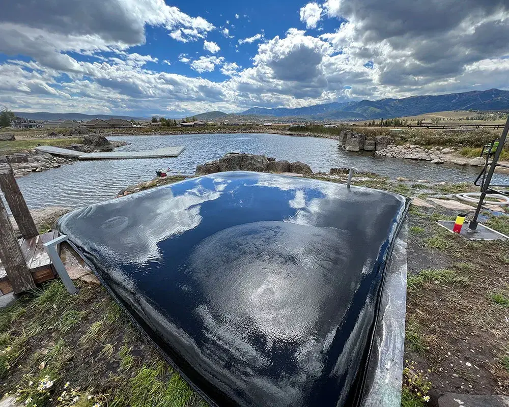Summer pond care in Utah